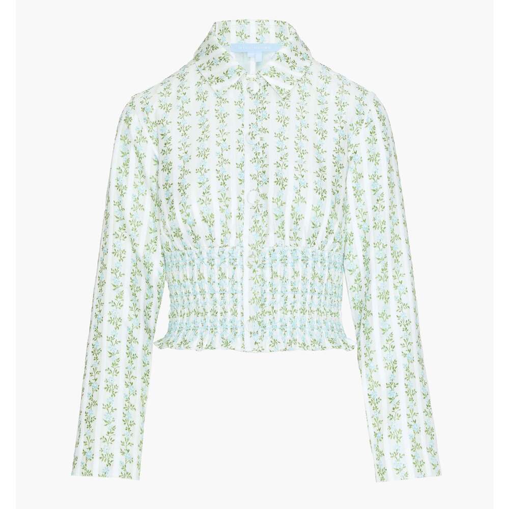 Hill House Home The Hunter Jacket - Brocade Vine Stripe Size XSBrocade Vine Stri